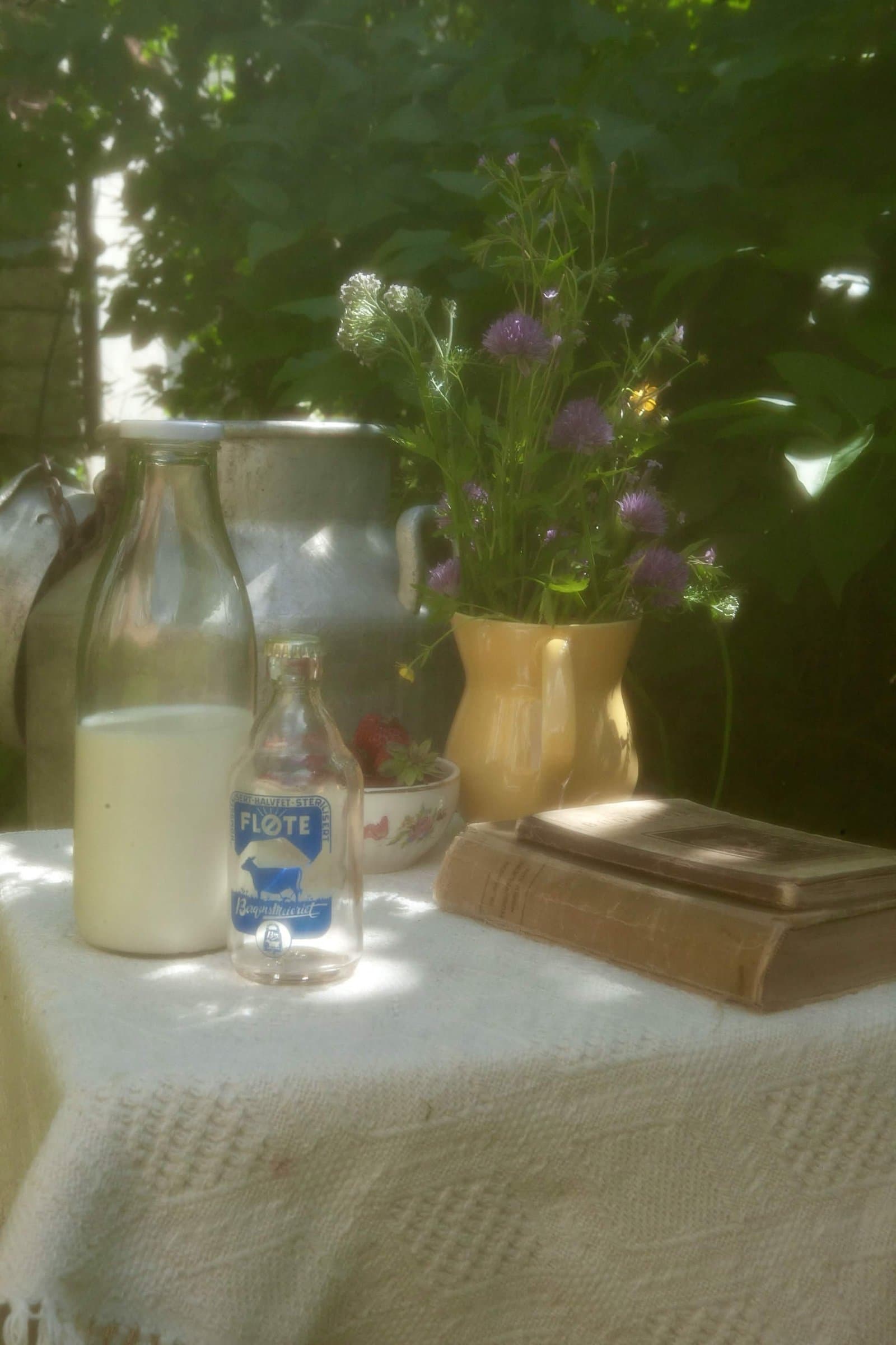 Melk, fløte og gårdsprodukter fra Eirgarden